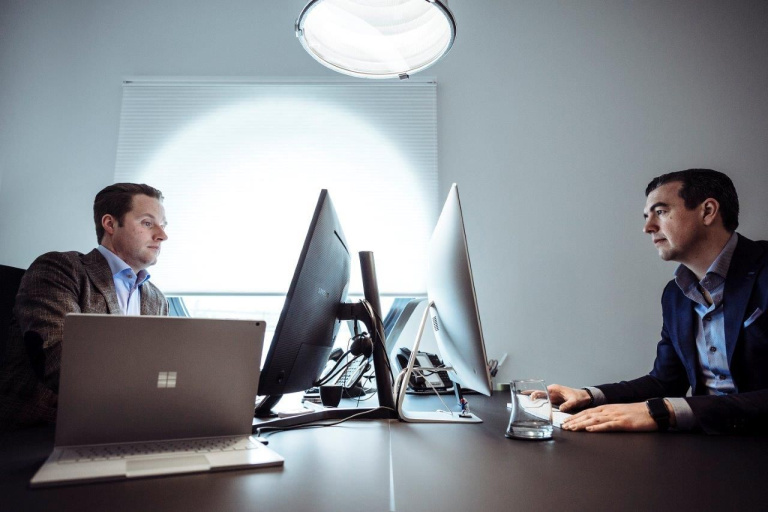 Ivo Maas en Guido Wintjens van Ivengi.com 